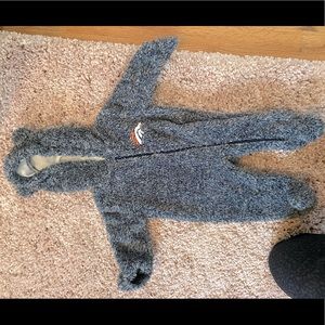 NFL Official Broncos Baby Bunting 0-3M